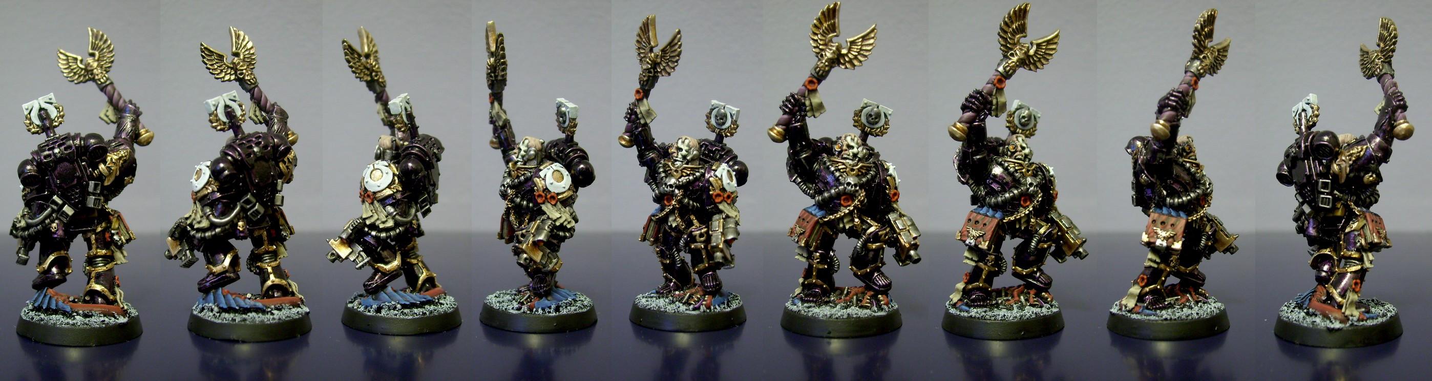 SPACE MARINE WARHAMMER 40K death company Chaplain blood angels metal oop EUR 17,44 - DE